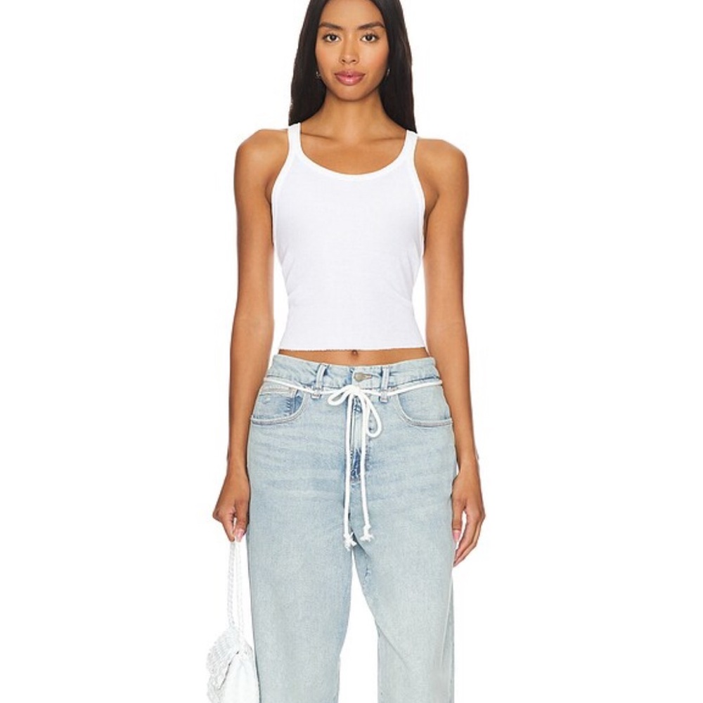 Good American - Good 90s Loose Drawstring Jeans in Indigo666 - NWT size 6/28